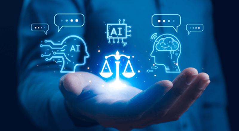 humans working with AI