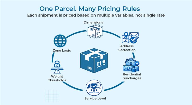 One Parcel Many Pricing